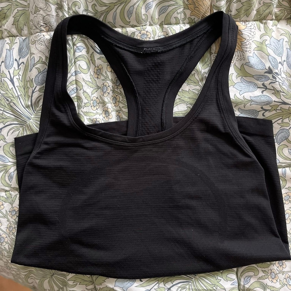 Black Racerback Tank Top